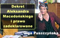 Olga Puszczynska dekret
