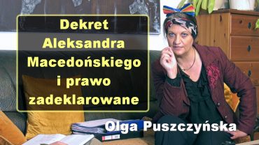 Olga Puszczynska dekret