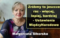 Ustawienia międzynarodowe – Małgorzata Sikorska Bodnariuk