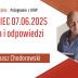 Pytania i odpowiedzi, Janowiec 07.06.2025 – Marek Tomasz Chodorowski